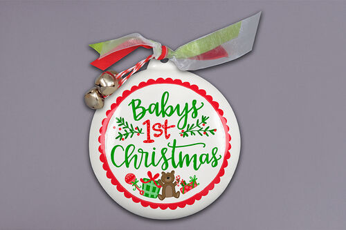 Baby’s 1st Christmas Ornament