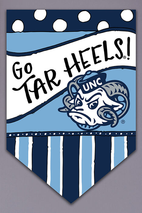 UNC Dots and Stripes Flag