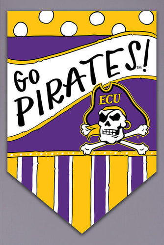 ECU Dots and Stripes Flag