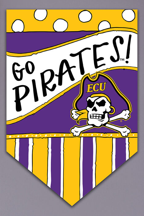 ECU Dots and Stripes Flag