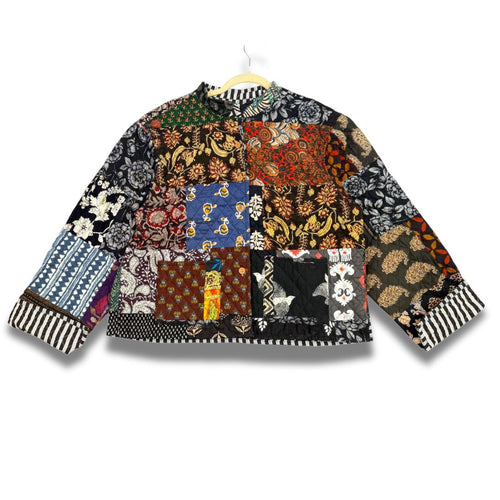 Quilted Jacket - Dark Patches