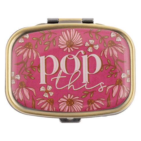 Small Metal Pill Case