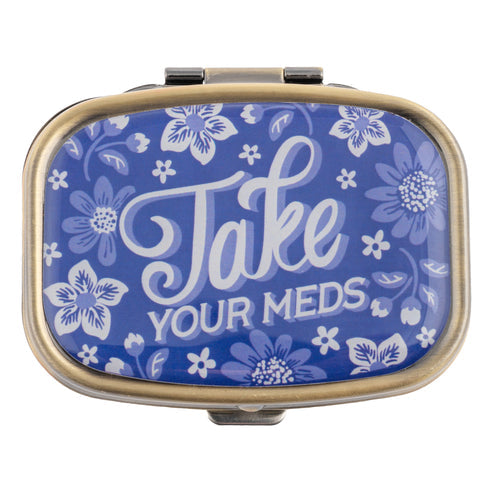 Small Metal Pill Case
