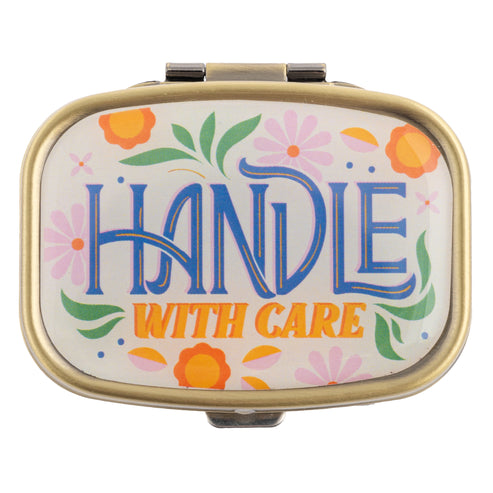 Small Metal Pill Case