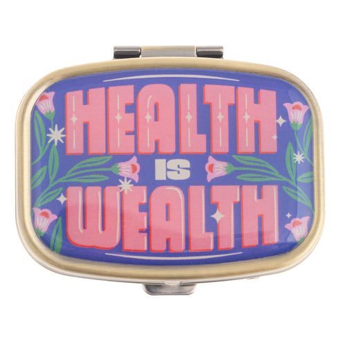 Small Metal Pill Case