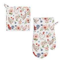 Kitchen Gift Set Oven Mitt and Pot Holder