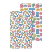 Pet Central Dog Thoughts Kitchen Towel Quick Dry, 30"x18"