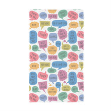 Pet Central Dog Thoughts Kitchen Towel Quick Dry, 30"x18"
