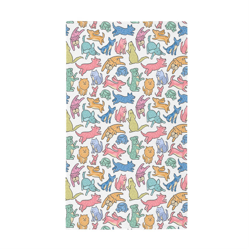 Pet Central Dog Thoughts Kitchen Towel Quick Dry, 30"x18"