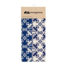 Blue Coastal Kitchen Towel Quick Dry Waffle Weave Double-Sided, Clay Birds