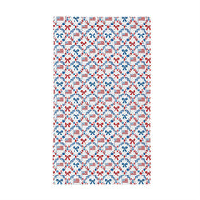 Red, White, & Blooms Bow Kitchen Towel Quick Dry, 30"x18"