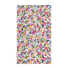 Bunny Blooms Kitchen Towel Quick Dry Waffle Weave Double-Sided, In Bloom Motif