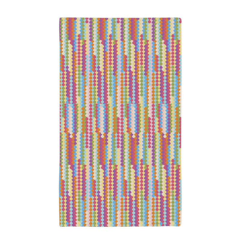 Bunny Blooms Kitchen Towel Quick Dry Waffle Weave Double-Sided, In Bloom Motif