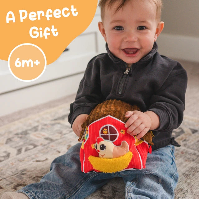 Lamaze Peek-A-Moo Friendly Barn™ Developmental Toy