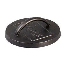 6.25" Seasoned Cast Iron Burger Press