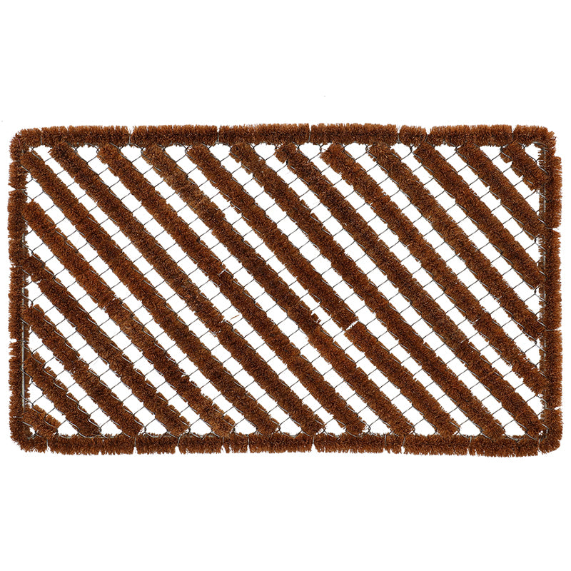 Wire Doormat w/Coir – Large