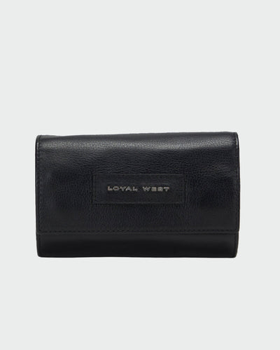 Canyon Jewelry Case In Calf Leather - Black
