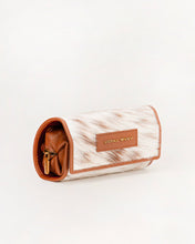 Canyon Jewelry Case - Brown & White Cowhide