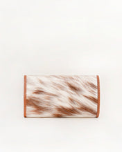 Canyon Jewelry Case - Brown & White Cowhide
