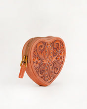 Cupid Coin Pouch - Handtooled Leather