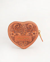 Cupid Coin Pouch - Handtooled Leather