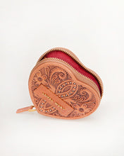 Cupid Coin Pouch - Handtooled Leather