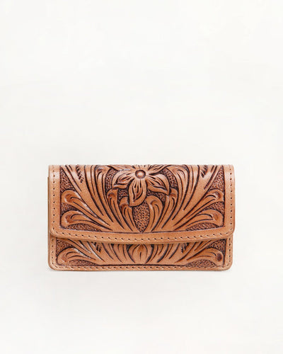 Cattle Kiss Lipstick - Handtooled Leather