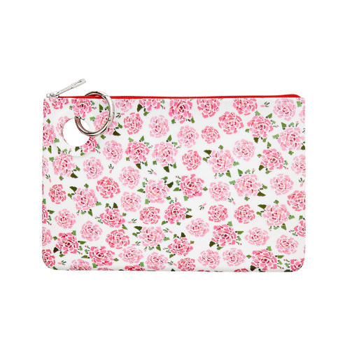 Large Pouch - Fifty States Pink Silicone