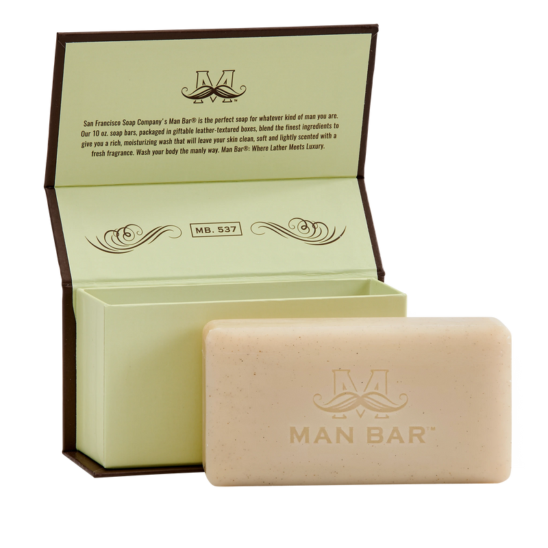 Man Bar Soap, Cardamom & Juniper, 10 oz.