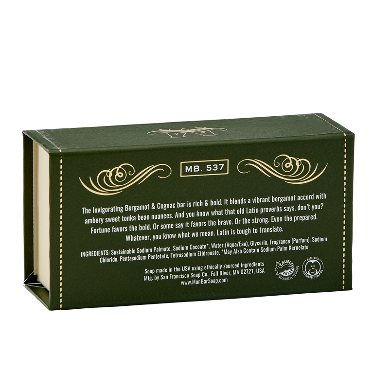 MAN BAR | Invigorating Bergamot Cognac Fragrance