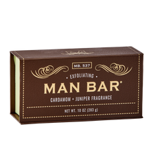 Man Bar Soap, Cardamom & Juniper, 10 oz.