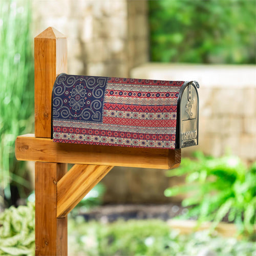 Americana BOHO By JG, Mailbox Cover