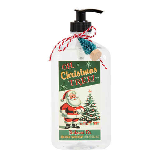 Mid-Century Santa Hand Soap: Peppermint