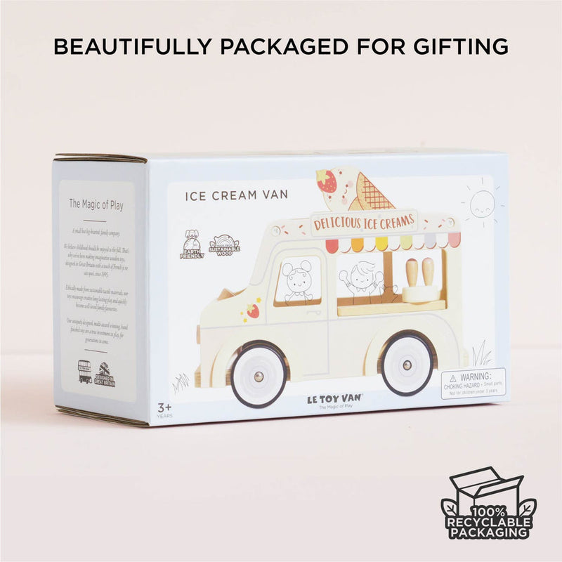 Wooden Ice Cream Van