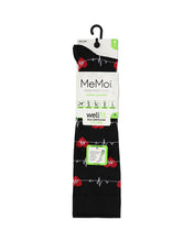 Women's Medical Bamboo Blend 8-15 MMHG Graduated Compression Socks; Size 9W