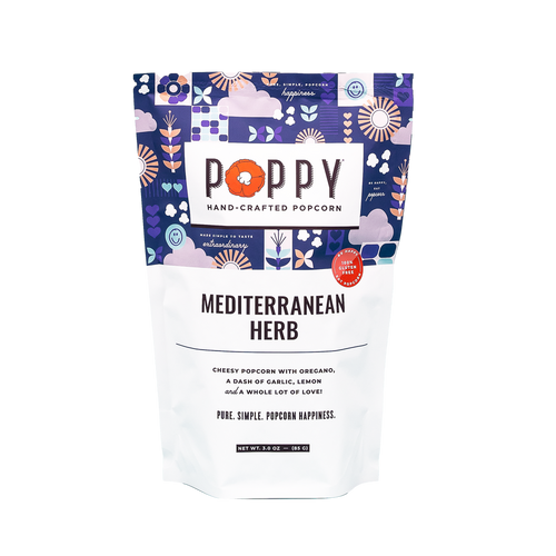 Poppy Hand-Crafted Popcorn | Mediterranean Herb