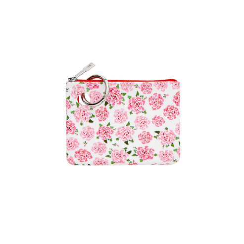 Mini Pouch - Fifty States Pink Silicone