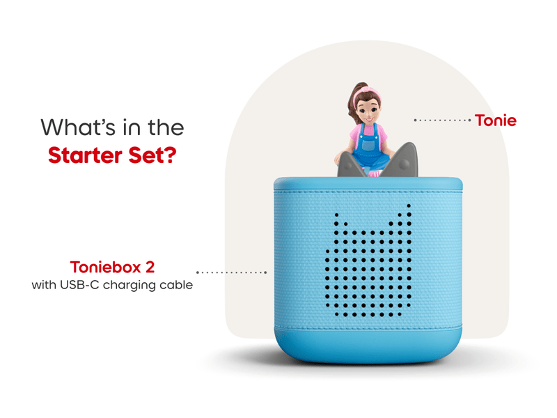 Ms. Rachel Toniebox 2 Starter Set - Sky Blue