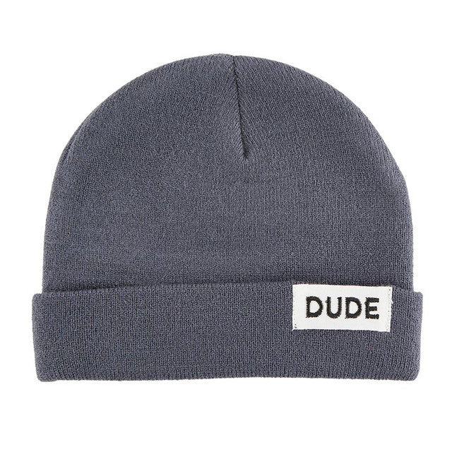 Dad + Dude Hat Set - Grey