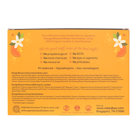Orange Blossom Honey Mini Bee Kit