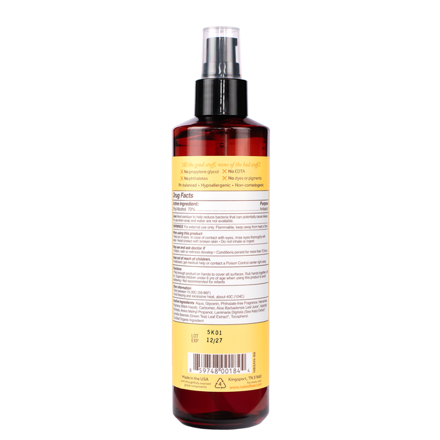 Orange Blossom Honey Hand Sanitizer 8 oz.