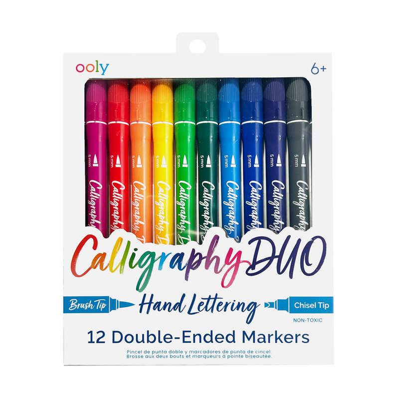 Calligraphy Duo Double-Ended Markers - Set of 12