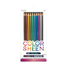 Color Sheen Metallic Colored Pencils - Set of 12