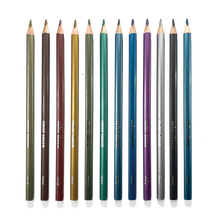 Color Sheen Metallic Colored Pencils - Set of 12