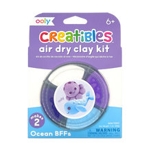 Creatibles Mini Air Dry Clay Kit - Ocean BFFs