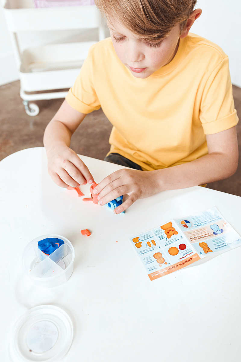 Creatibles Mini Air Dry Clay Kit - Pet BFFs