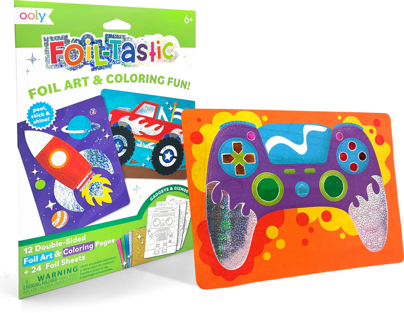 Foil-tastic Foil Art & Coloring Set - Gadgets & Gizmos
