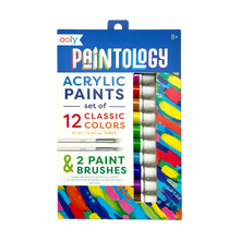 Paintology Acrylic Paint Set - Classic Colors - Set of 12