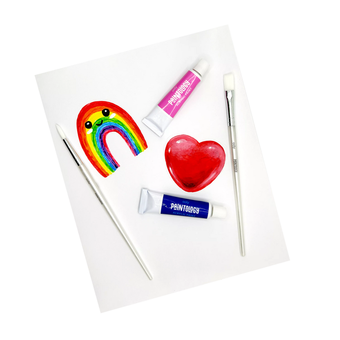 Paintology Acrylic Paint Set - Classic Colors - Set of 12