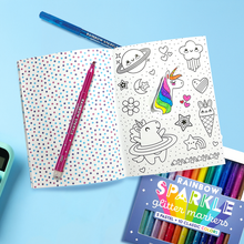 Stickiville Color-In’ Sticker Book: Cute-A-Licious Doodles